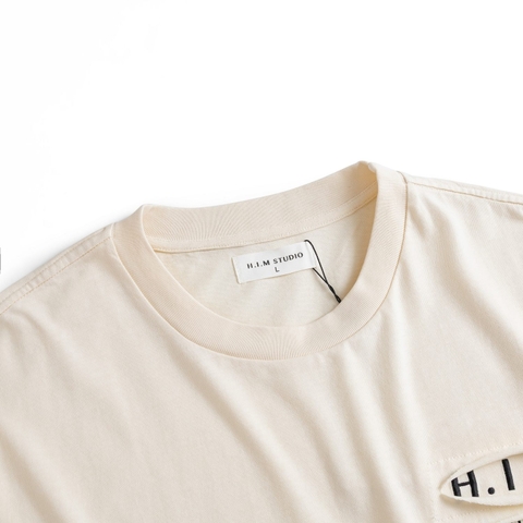 Áo thun rách Cracked TEE shirt H.I.M STUDIO - ACH2413