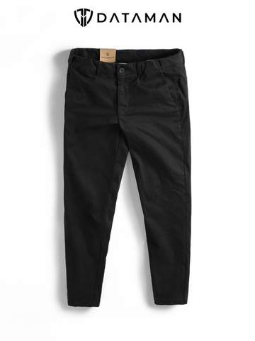 Quần KAKI nam DATAMAN, form slim basic, cạp tender co giãn - QKD2404