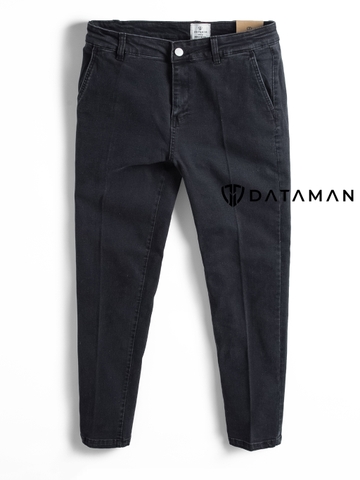 Quần JEANS nam DATAMAN cao cấp, dáng slim basic, co giãn - QJD2406