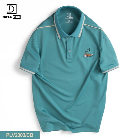 Áo Polo Nam DATAMAN cổ bẻ MIO vải cá sấu chống nhăn chuẩn form, sang trọng, thanh lịch - PLV2303