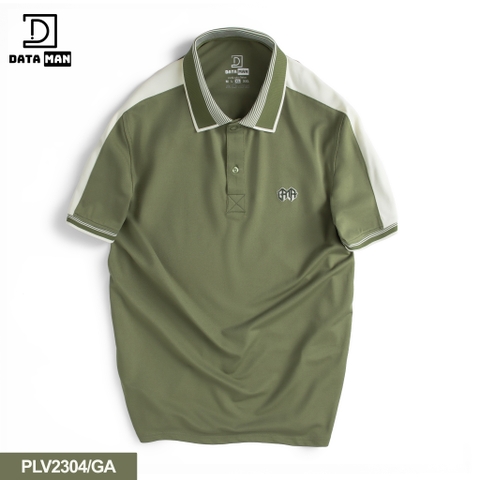 Áo Polo Nam DATAMAN cổ bẻ thêu LOGO nổi, vải cá sấu CVC cao cấp, nam tính, trẻ trung, thanh lịch - PLV2304