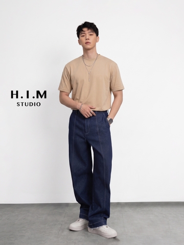 Quần Jeans ống rộng Amber Jeans H.I.M STUDIO - QJH2309