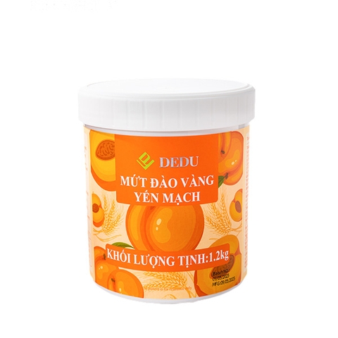 MỨT ĐÀO VÀNG YẾN MẠCH DEDU