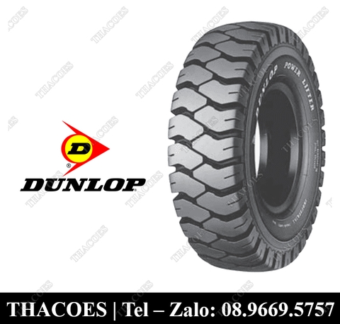 LỐP ĐẶC XE NÂNG 5.00-8 | DUNLOP 500-8