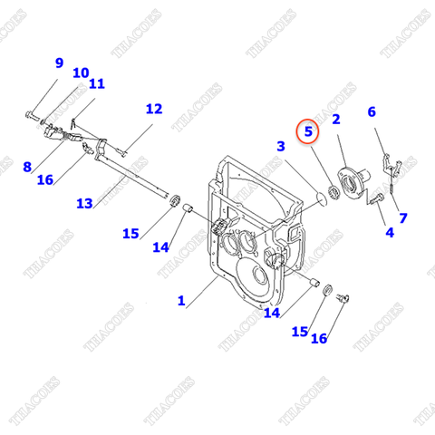 Phớt dầu 07012-50035