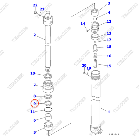 Căn đệm 3EB-M1-21560 (K31)
