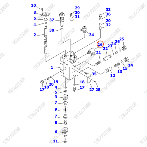 (2sv) Van điện 12V 30A-61-11240