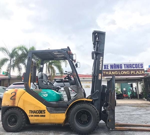 Xe nâng dầu Komatsu 3 tấn Nhật Cũ