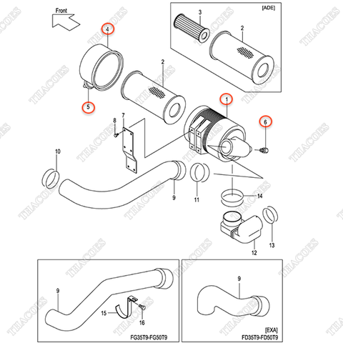 Hộp lọc gió tinh 235C1-00301
