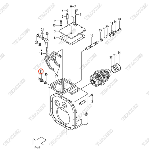 Công tắc báo số lùi 12003-42451 (MT, WC)
