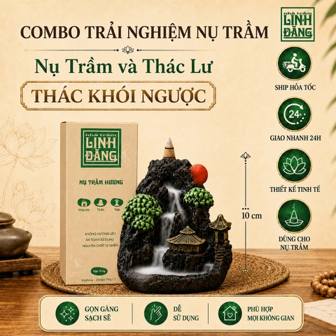 Combo Trải Nghiệm Nụ Trầm Linh Đăng Non Bộ 1