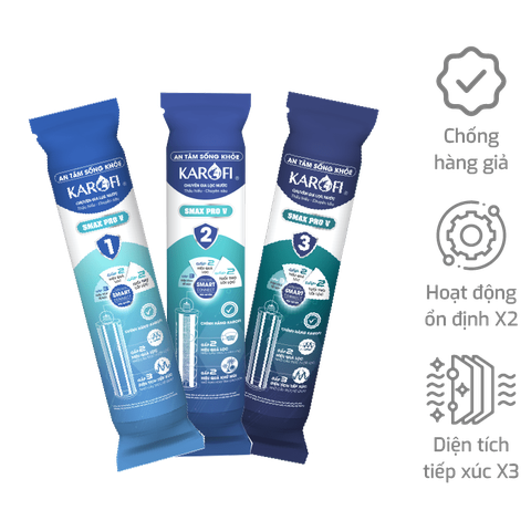 Bộ lõi lọc thô Karofi Smax Pro V 123