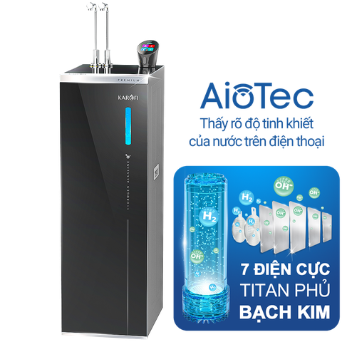 Máy lọc nước nóng lạnh Hydro-ion kiềm Karofi KAE-S88 PROMAX