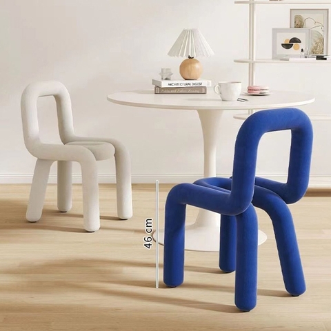 Ghế Bold Chair Để Bàn Trang Điểm Bàn Ăn , lạ mắt phong cách tối giản hiện đại nhiều màu sắcsc ĂN