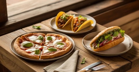 Ẩm Thực Thế Giới: Pizza Ý, Tacos Mexico và Bánh Mì Việt Nam