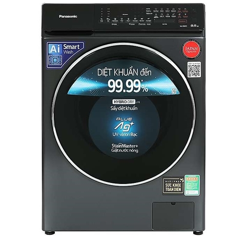 Máy giặt Panasonic Inverter 10.5 kg NA-V105FR1BV - Chính hãng