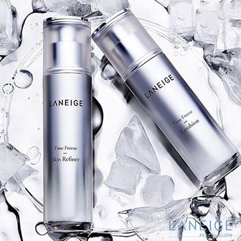 Toner Laneige giúp cải thiện nếp nhăn 120ml Time Freeze Skin Refiner