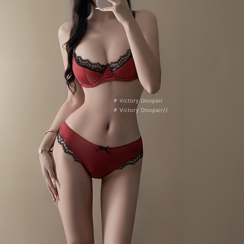 Set nội y Đỏ Đen Trắng