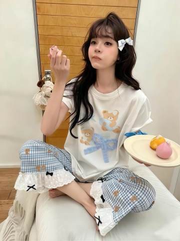 Tnqd cotton gấu Xanh