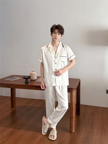 Tnqd Nam trơn Kem Đen