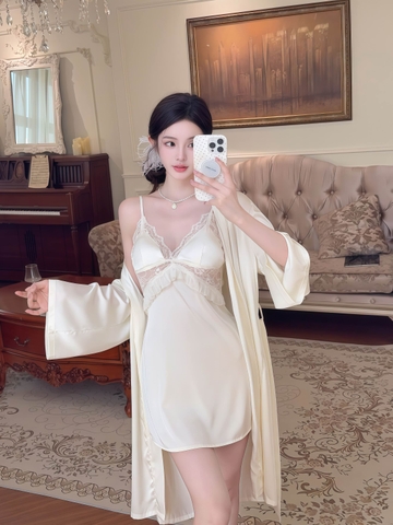 SAC hở lưng ren 3 màu