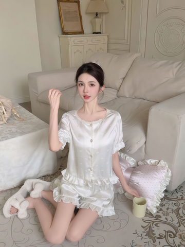 Đùi cổ tròn trơn Kem Hồng