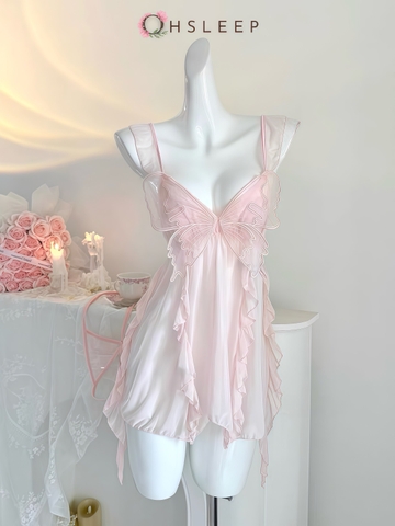 Váy 2d bướm Hồng