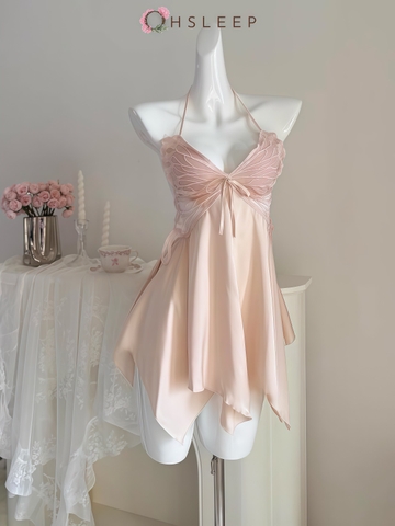 Váy 2d bướm Hồng Đen