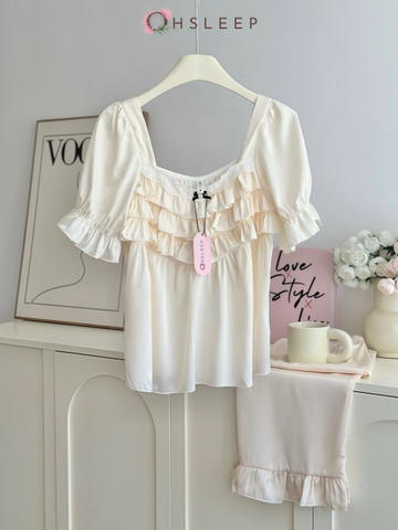 Tnqd cổ bèo Kem Hồng