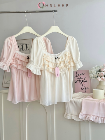Đùi cổ bèo Kem Hồng