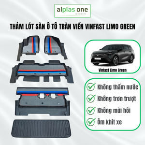 Bộ thảm lót sàn ô tô Vinfast Limo Green/MPV7
