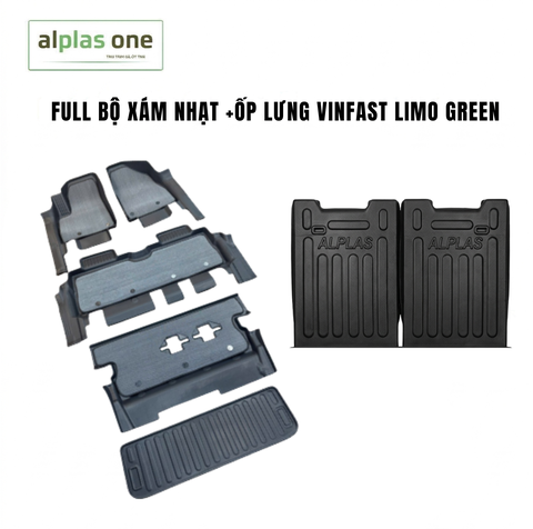 Bộ thảm lót sàn ô tô Vinfast Limo Green/MPV7