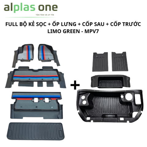 Bộ thảm lót sàn ô tô Vinfast Limo Green/MPV7