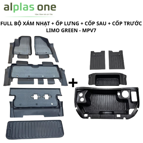 Bộ thảm lót sàn ô tô Vinfast Limo Green/MPV7