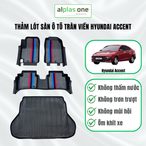 Bộ thảm lót sàn ô tô Hyundai Accent