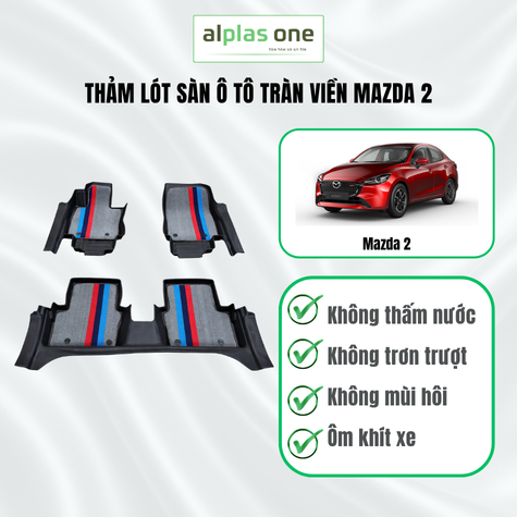 Bộ thảm lót sàn ô tô Mazda2