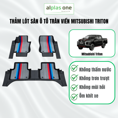 Bộ thảm lót sàn ô tô Mitsubishi Triton