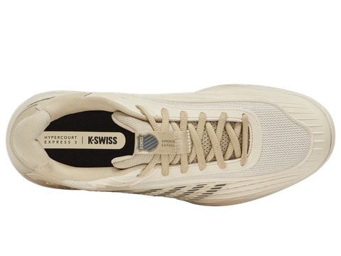 Giày Pickleball Kswiss HYPERCOURT EXPRESS 3 WHITECAP GRAY/PALE KHAKI/TURBULENCE