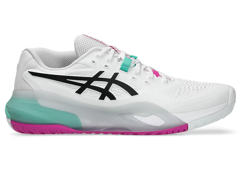Giày Tennis/Pickleball Asics GEL-RESOLUTION X WHITE/AURORA GREEN