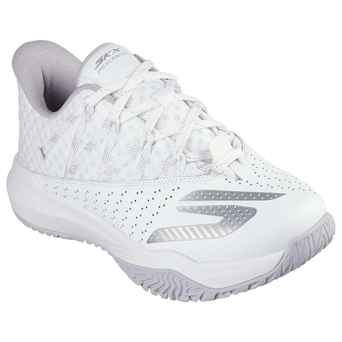 Giày Pickleball Nữ Skechers VIPER COURT RALLY WHITE