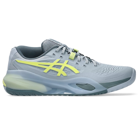 Giày Pickleball/Tennis nam Asics GEL-RESOLUTION X GREY BLUE/PISTACHIO