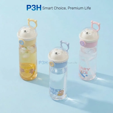 Bình nước nhựa Trtan Inochi Kita Boo 620ml ( mẫu mới ) P3H