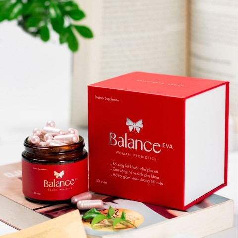 Men vi sinh phụ khoa Balance EVA – Giải pháp hỗ trợ giảm tái viêm từ bên trong