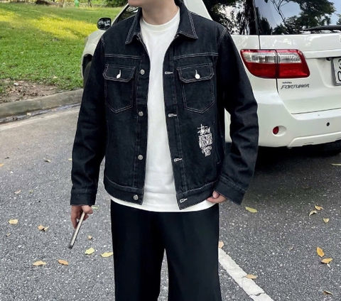 Áo khoác jeans Stussy 7102