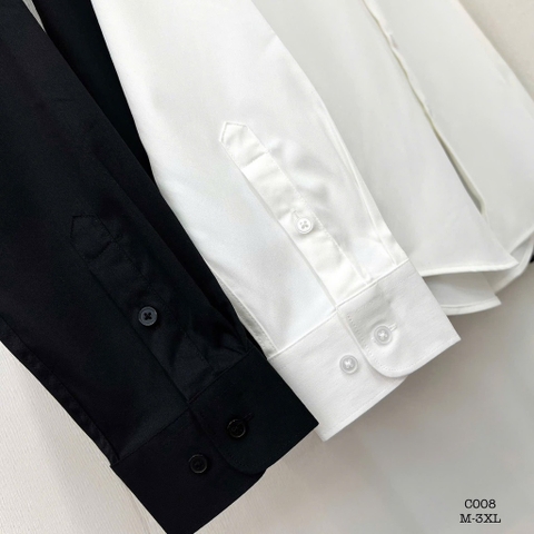 Áo sơ mi đen C008