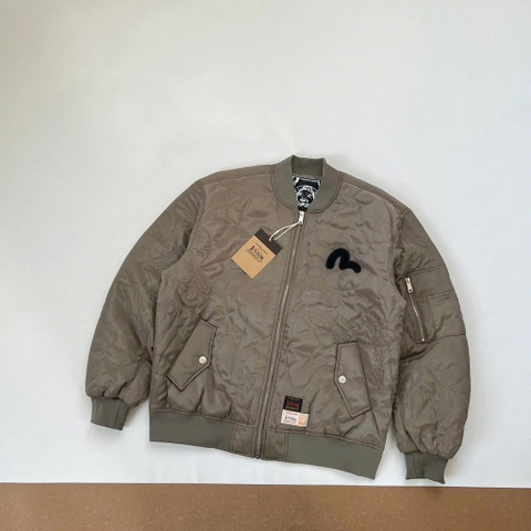 Bomber trần bông Evisu