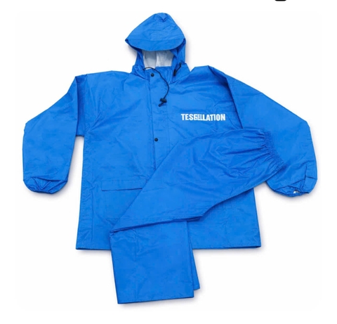 Bộ áo mưa in logo