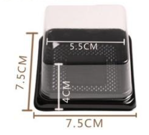 Hộp nhựa trung thu XY65S đế Đen (Thùng 3600c)