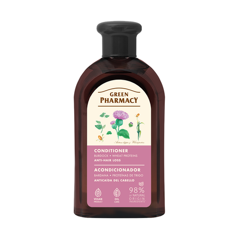 Dầu xả Green Pharmacy Cây ngưu bàng và protein lúa mì 300ml