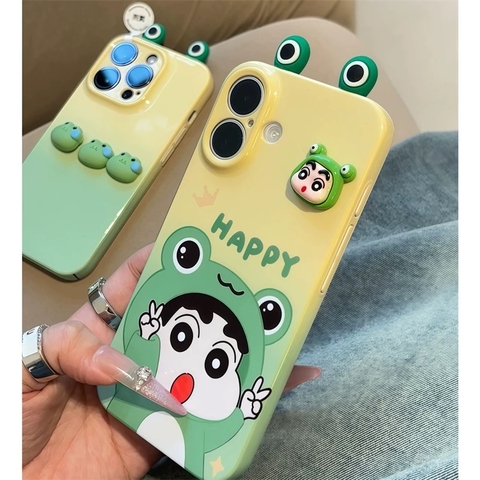 Ốp lưng Shin cosplay ếch_O29 (Iphone, Huawei, Honor, OPPO, Vivo, Xiaomi & Redmi)